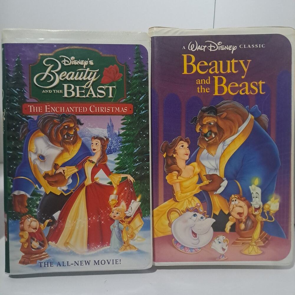 Beauty and the Beast VHS Duo